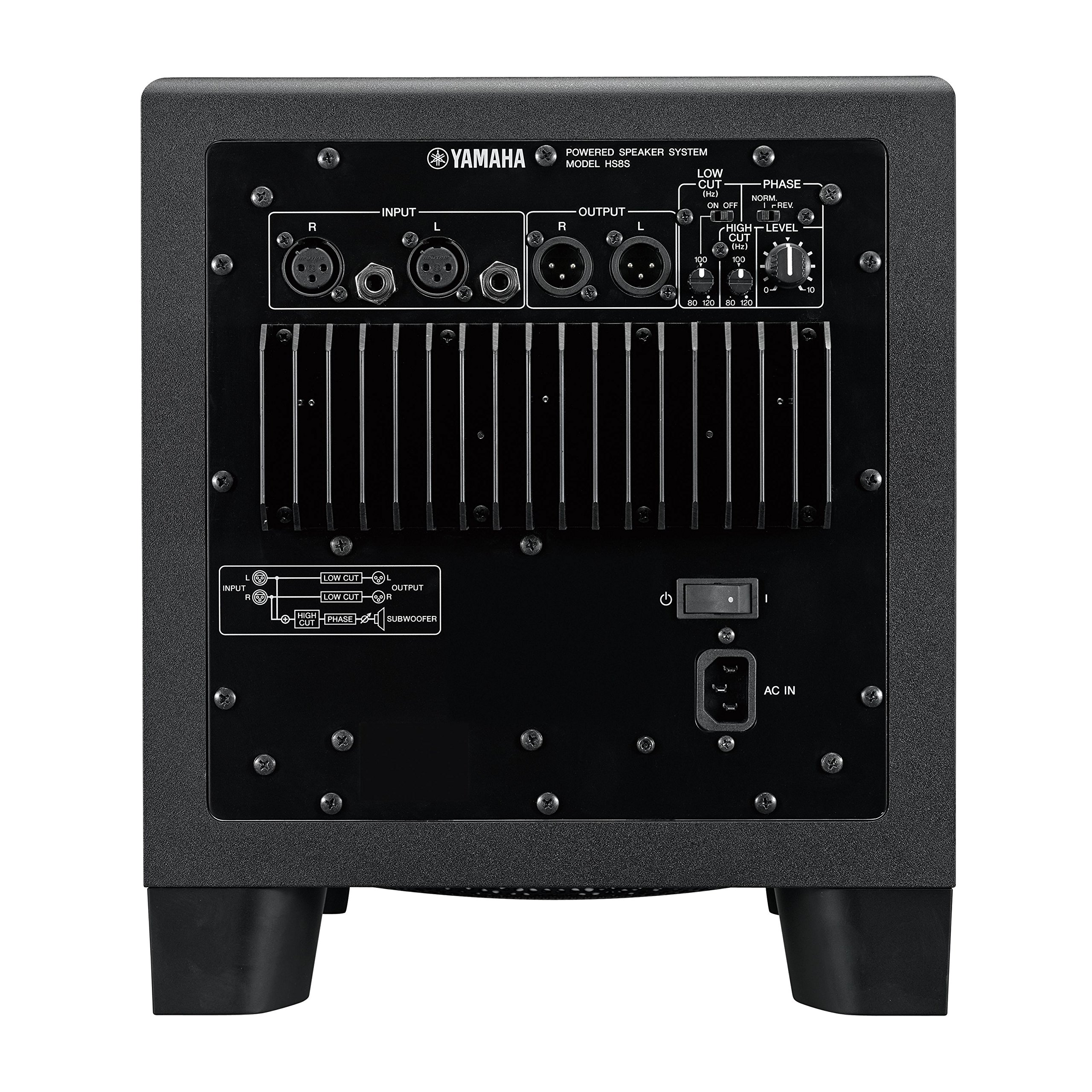 ヤマハ YAMAHA HSシリーズ アクティブサブウーファ 8S 1本 7260 Amazon.co.jp: ヤマハ(YAMAHA) HSシリーズ アクティブサブ